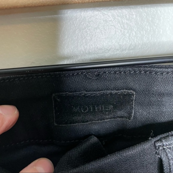 MOTHER HW Looker Ankle Fray in Guilty Party Racer Womens 25 - Picture 5 of 14